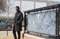 Sarkodie at the Harvard University