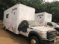 The vans were procured to support health delivery in the rural areas