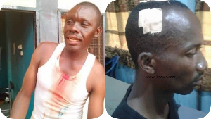 Two of the Police officers who were brutalised