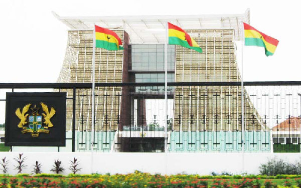 The Jubilee House is Ghana's seat of Presidency