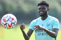 Arsenal midfielder Thomas Partey