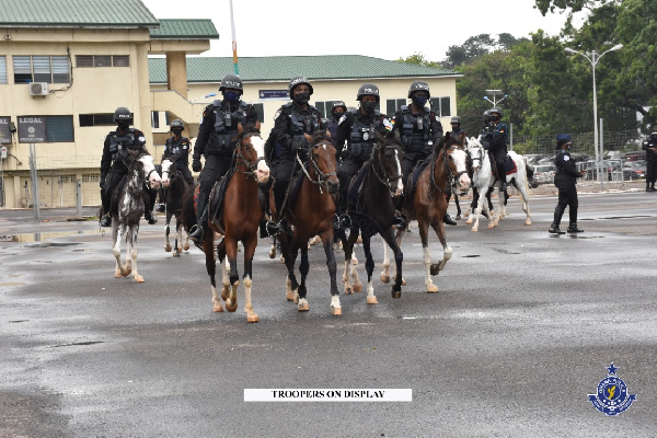 The horse patrol will assist the police in fighting crime