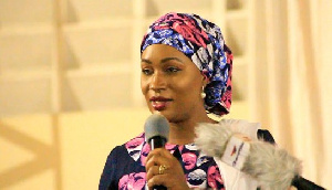 The second lady of the Republic of Ghana, Samira Bawumia