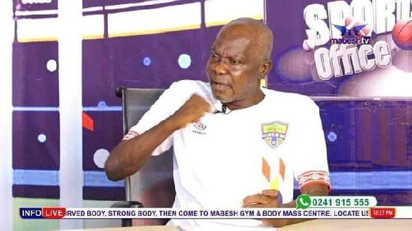 The late Shamo Quaye was a staunch supporter of Accra Hearts of Oak