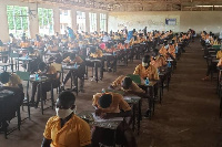 File Photo: Students writing exams