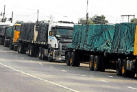 The drivers were reportedly taken away by the Congolese army