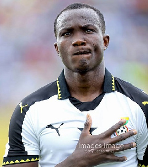 Black Stars forward Raphael Dwamena