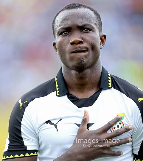 Black Stars forward Raphael Dwamena