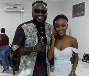 Comedian DKB and actress Akuapem Poloo