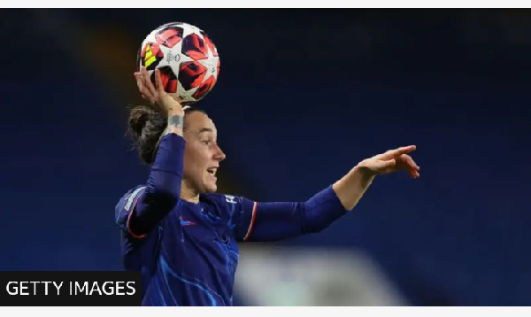 Lucy Bronze won back-to-back Champions League titles with Barcelona in 2023 and 2024