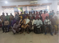 Stakeholders at the mining capacity building training