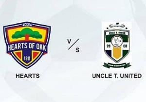 Accra Hearts of Oak to play Uncle T United today