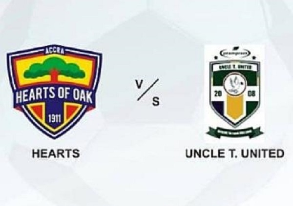 Accra Hearts of Oak to play Uncle T United today