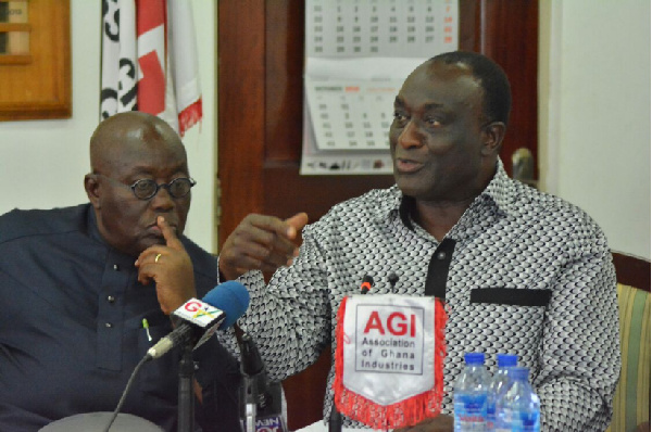 Akufo-Addo and Alan Kyerematen