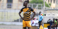 AshantiGold left-back, Samed Mohammed