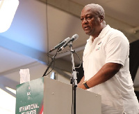 Former president John Mahama