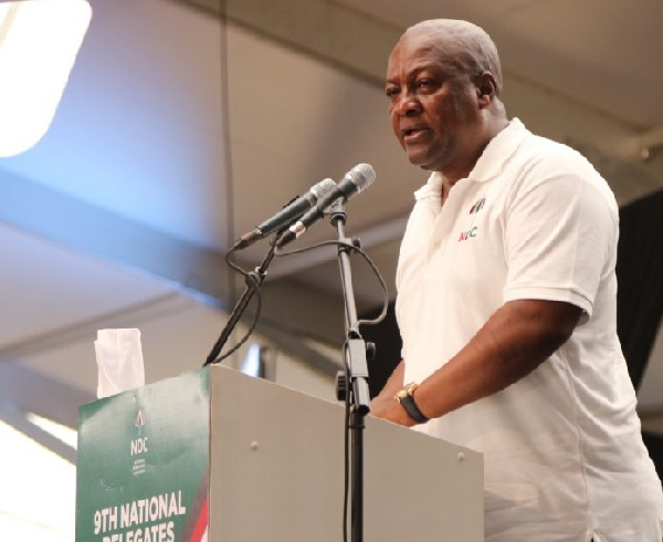 Former President John Dramani Mahama