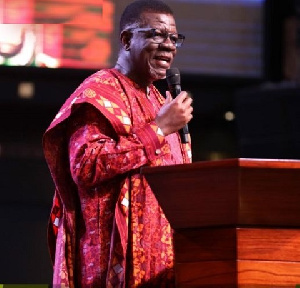 Pastor Mensa Otabil, founder of the International Central Gospel Church (ICGC)