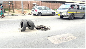 some ceremonial roads and prime areas in the city are gradually being consumed by weeds