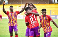 Hearts of Oak players are in Mali to take on AS Bamako