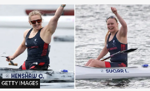 Henshaw and Sugar both enjoyed success in other sports before moving to Para-canoe