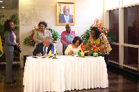 The two nations have signed a sister port agreement as well as a health agreement