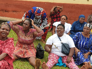 Some Matrons of the School programme during their strike action