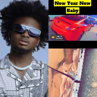 Kuami Eugene's car involved in an accident