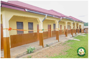 The new school building for the people of Mile 5 community