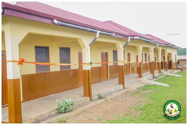 The new school building for the people of Mile 5 community