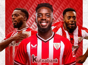 Ghana striker Inaki Williams