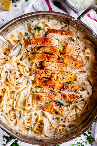 Chicken Fettuccine Alfredo