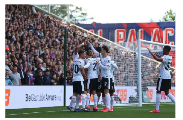 Liverpool secure hard-fought 1-0 win Over Crystal Palace