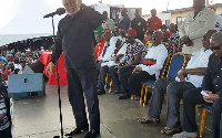 Former President Jerry John Rawlings