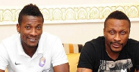 Asamoah Gyan and Baffour Gyan