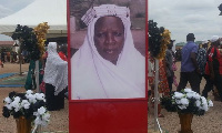 The funeral takes place at the forecourt of the State House on July 31