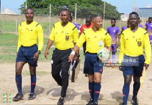 Some match officials