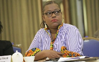 Nana Oye Bampoe Addo, former Gender Minister