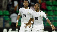 Jordan Ayew and Ande Ayew (R)