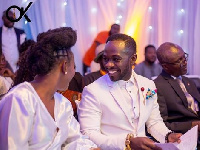 Okyeame Kwame and his beautiful wife