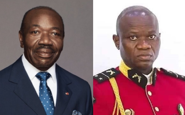 Ousted Ali Bongo and Brice Oligui Nguema