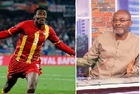 Asamoah Gyan and Kennedy Agyapong