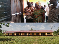 The new school building has a headteacher