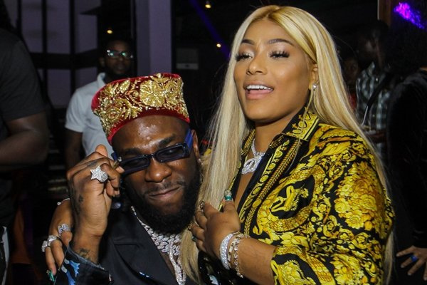 Burna boy with Stefflon Don