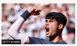 Carlos Alcaraz has now won Grand Slam titles at the US Open, Wimbledon and the French Open