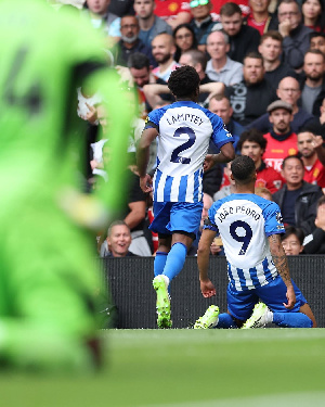 Lamptey Brighton Man Utd