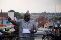 Nana Akufo-Addo - NPP Presidential Candidate in Koforidua