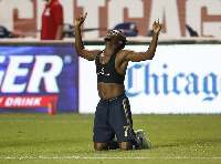 David Accam scored at the death as Philadelphia Union defeated Chicago Fire