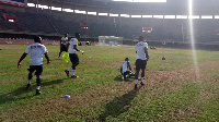 Black Stars training