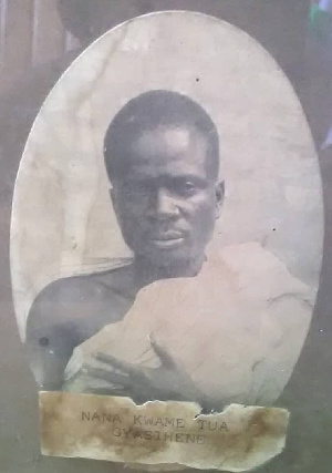 This photo of Kwame Tua shows that he was one time the Gyasihene